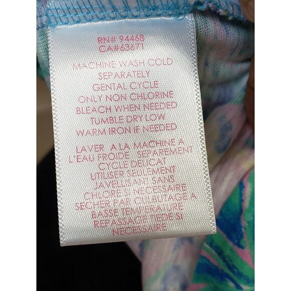 Stella Parker Blouse Top Womens L Pink Floral Flare Sleeve Round Neck Pullover - Picture 6 of 11